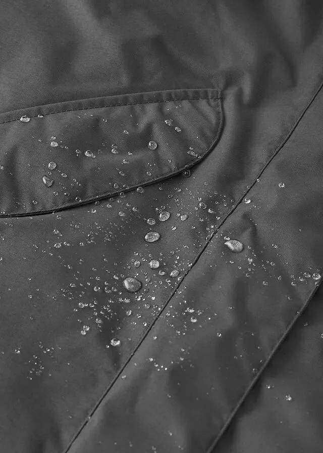Abrigo funcional impermeable para exteriores Negro
