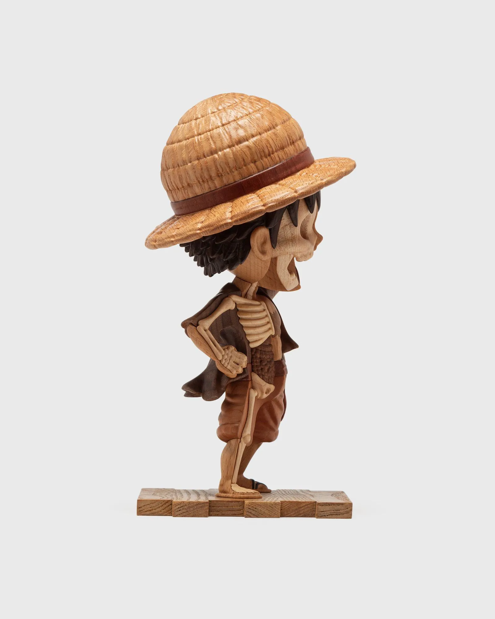 Mighty Jaxx Woodworked Dissected Luffy