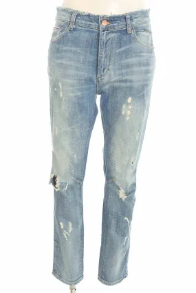 Pantalón color Azul - Bershka
