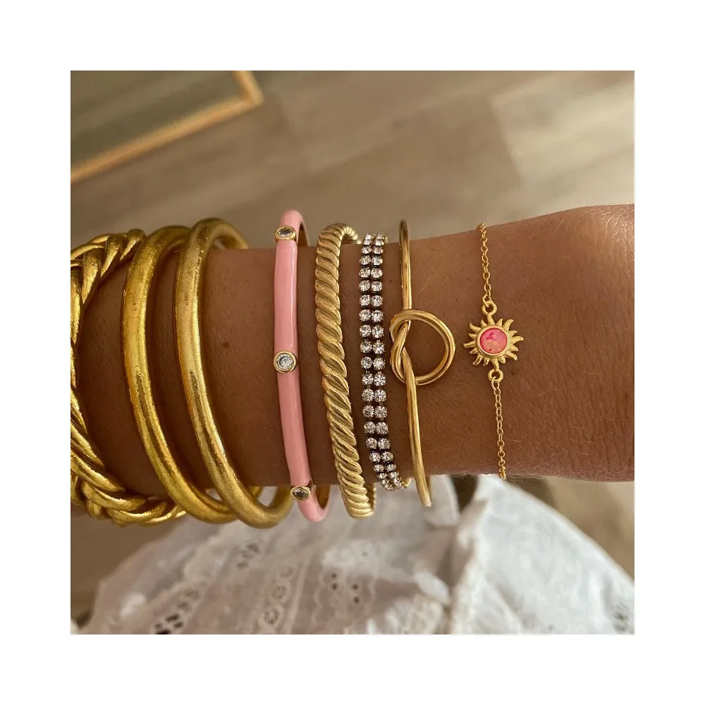 Pulsera Tenesis Oro (Varios Tamaños)