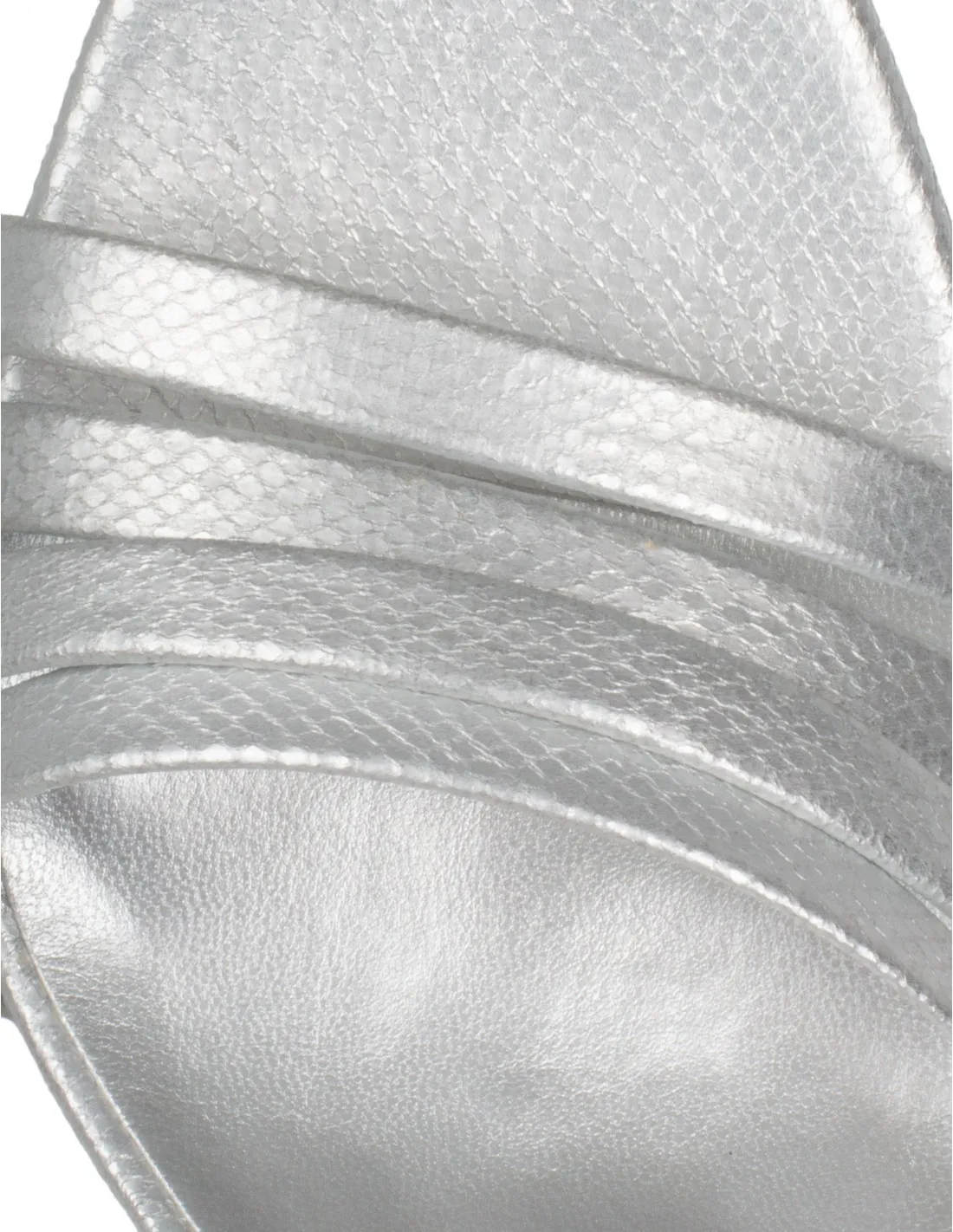 Sandalias Fiesta Plataforma Plata